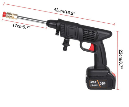 ShopiqPro Hidrolavadora Inalámbrica 48V – 2 Baterías