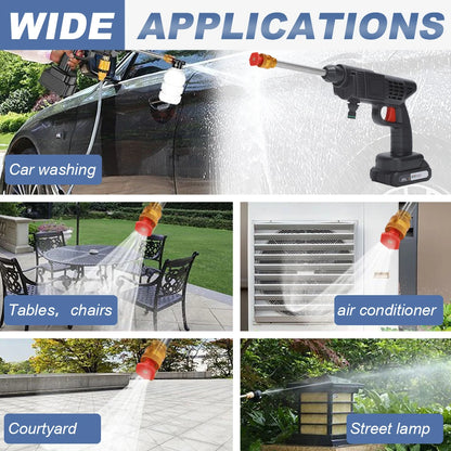 ShopiqPro Hidrolavadora Inalámbrica 48V – 2 Baterías